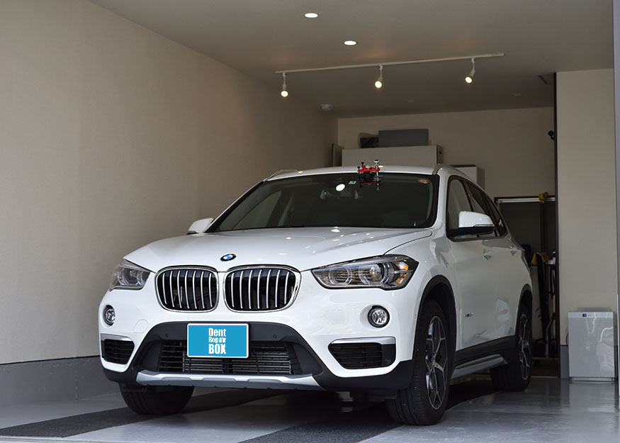 BMW X1のガラスリペア