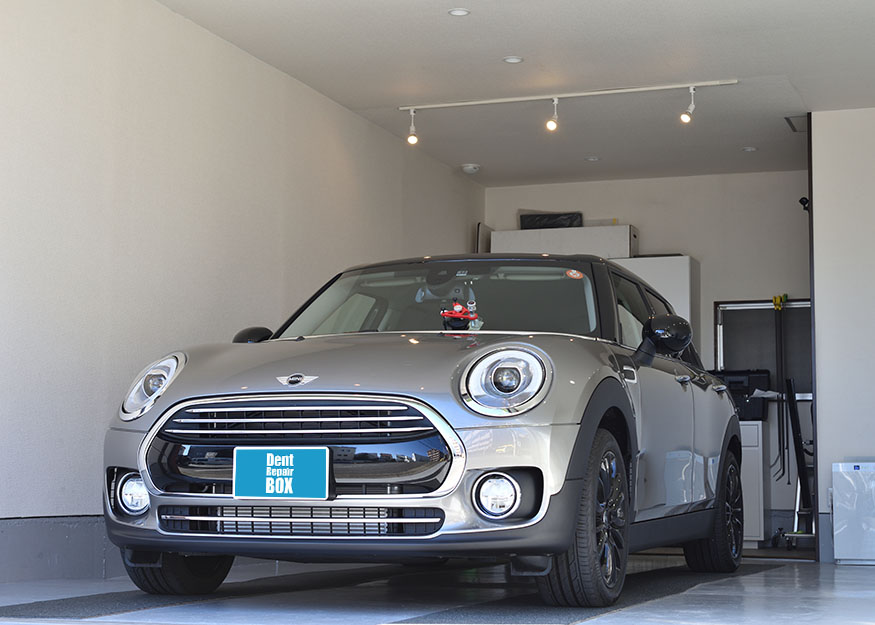 MINIクラブマンのガラスリペア