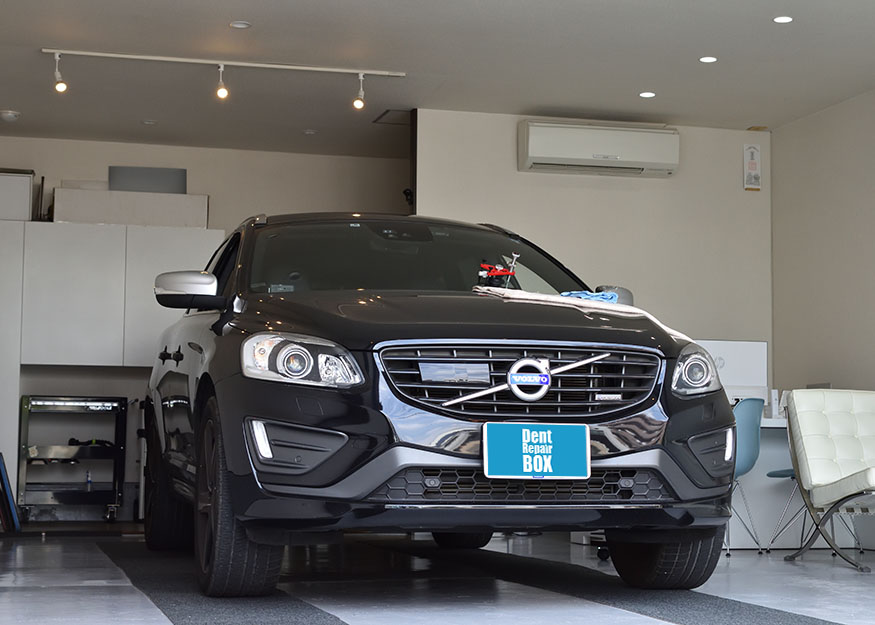 XC60 フロントガラスリペア