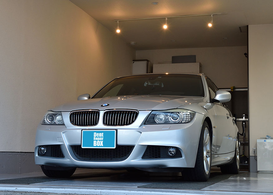 BMW 3シリーズのデントリペア
