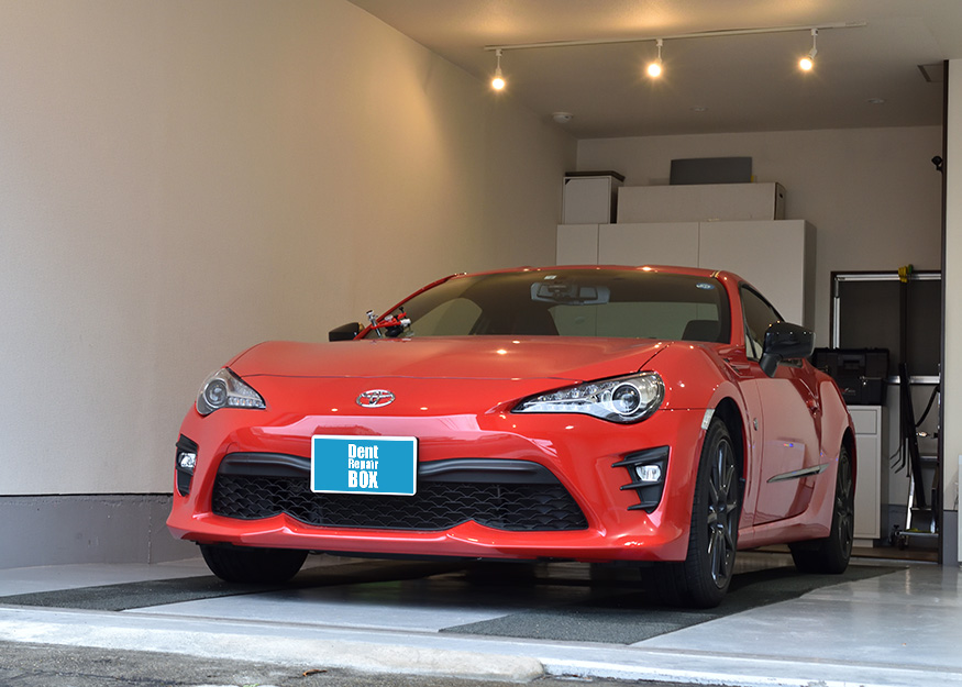 86のガラスリペア