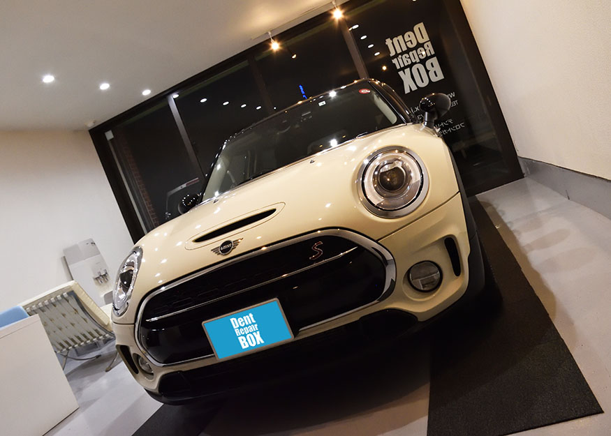 MINIクラブマンのデントリペア