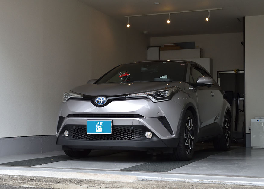 C-HR フロントガラスリペア