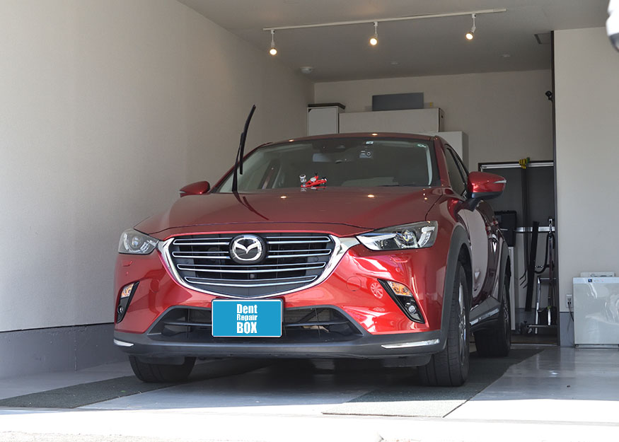 CX3のガラスリペア