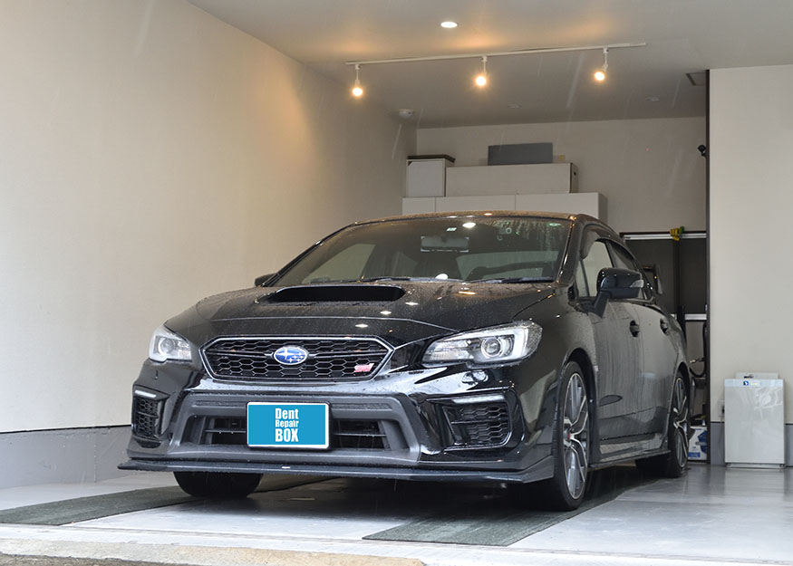 WRX デントリペアフロントガラスリペア width=