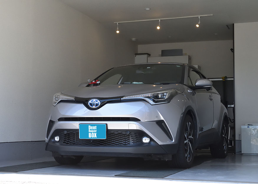 C-HR フロントガラスリペア